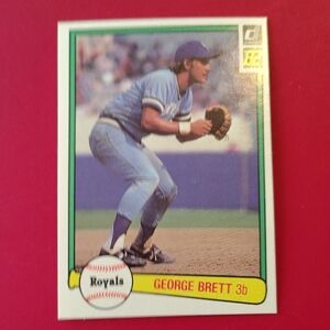 George Brett 1982 Donruss #34 Kansas City Royals Baseball Card